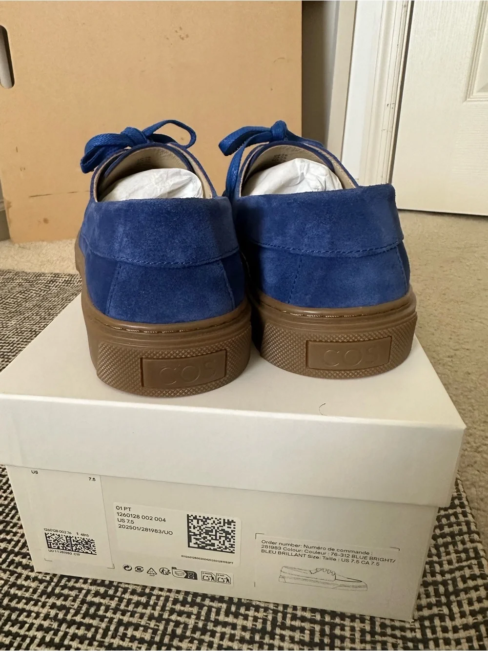 COS shoes Blue